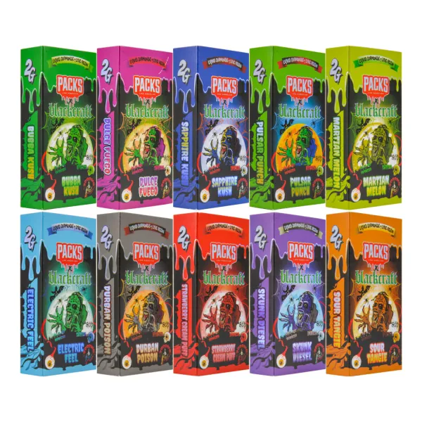 packs blackcraft 2 gram