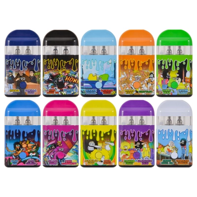 Cookies × the Freak Brothers V2 Dual Chamber 2g Disposable Vape with LED Screen 02