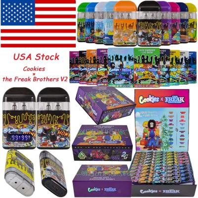 USA Stock Cookies x The Freak Brothers V2 Dual Chamber 2g  01