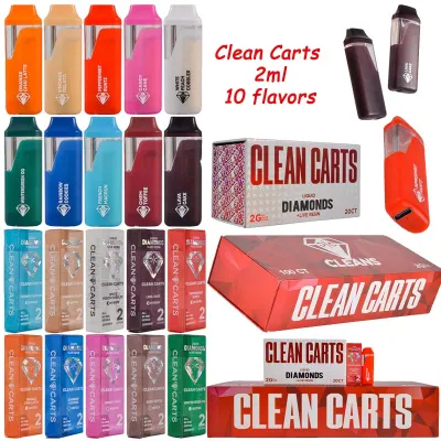 Clean Carts Disposable Vape 2g Red Box Edition 01