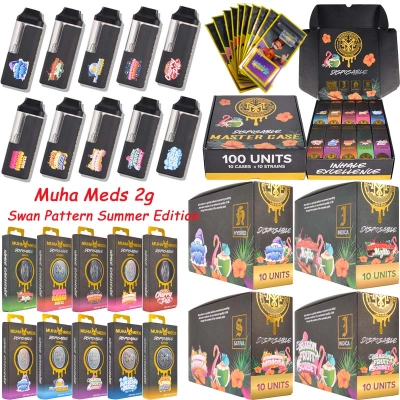 Muha Meds 2g Disposable Vape Summer Edition Swan Pattern 01