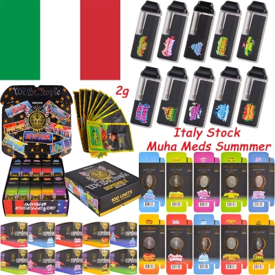 Italy Stock Muha Meds Summer Edition 2g Disposable Vape with Light Glow Up  01