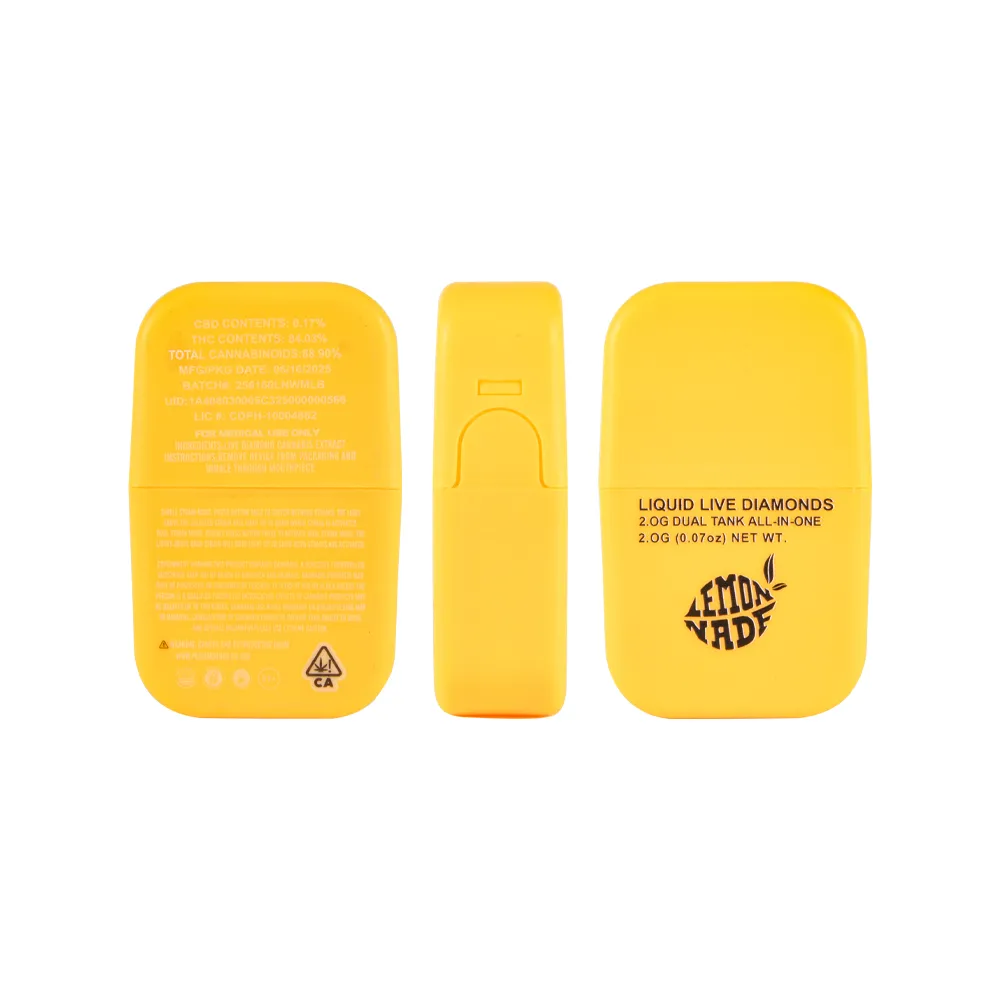 Cookies Lemonnade 2g Disposable Vape with Dual Tank to Switch