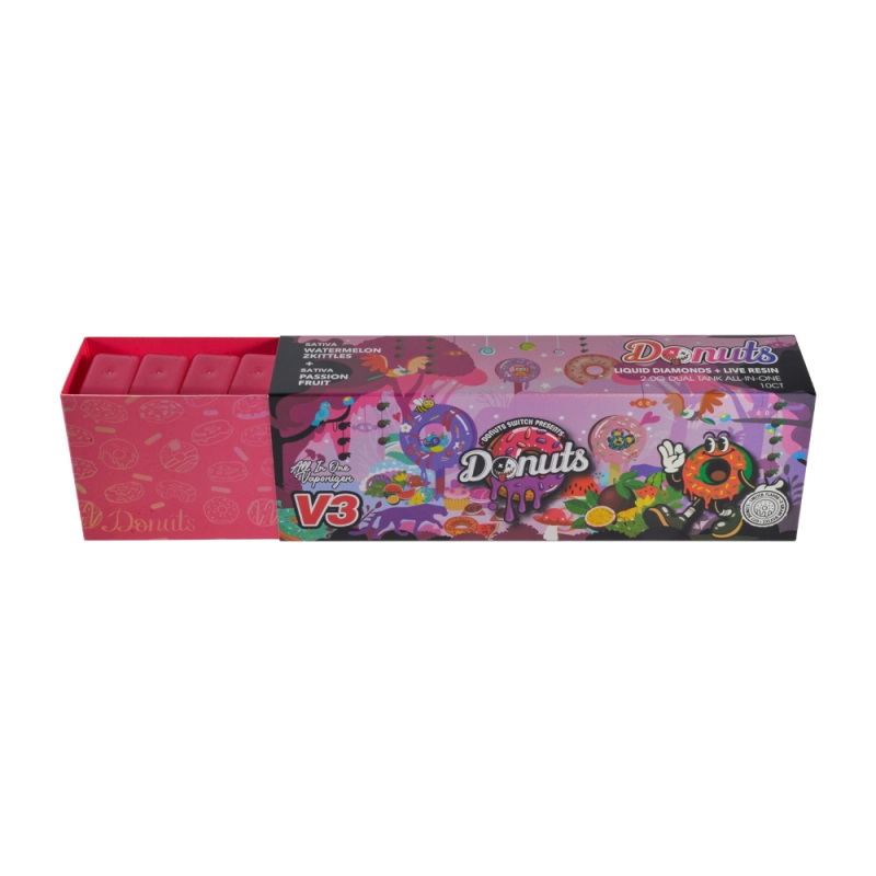 donut disposable vape Strawberry Cereal Donut Milk Fifty Bar Disposable Vape — NicDelivery main image 0