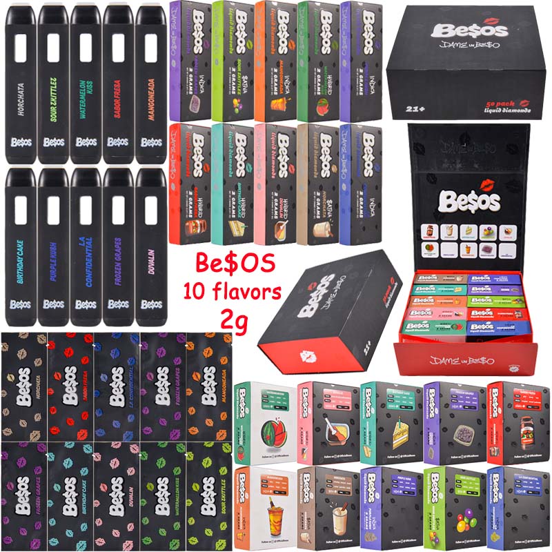 besos 2g disposable black