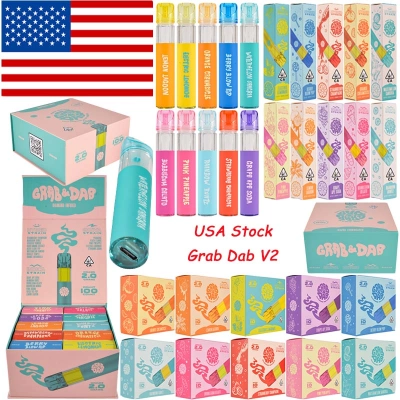 USA Stock Grab and Dab 2g New Flavors Postless Disposable Vape  01