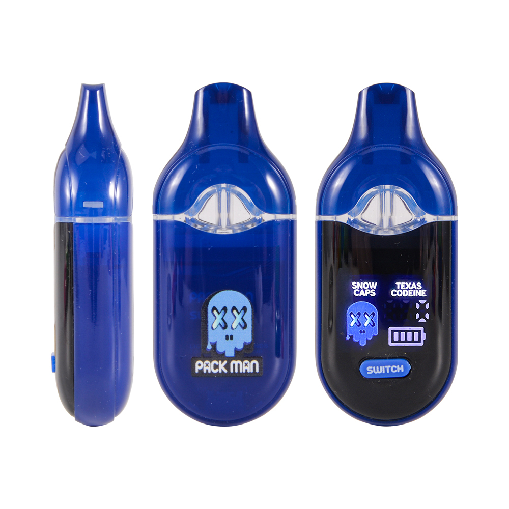 Packman 2g Dual Chamber Switch Disposable Vape Summer Edition with Screen