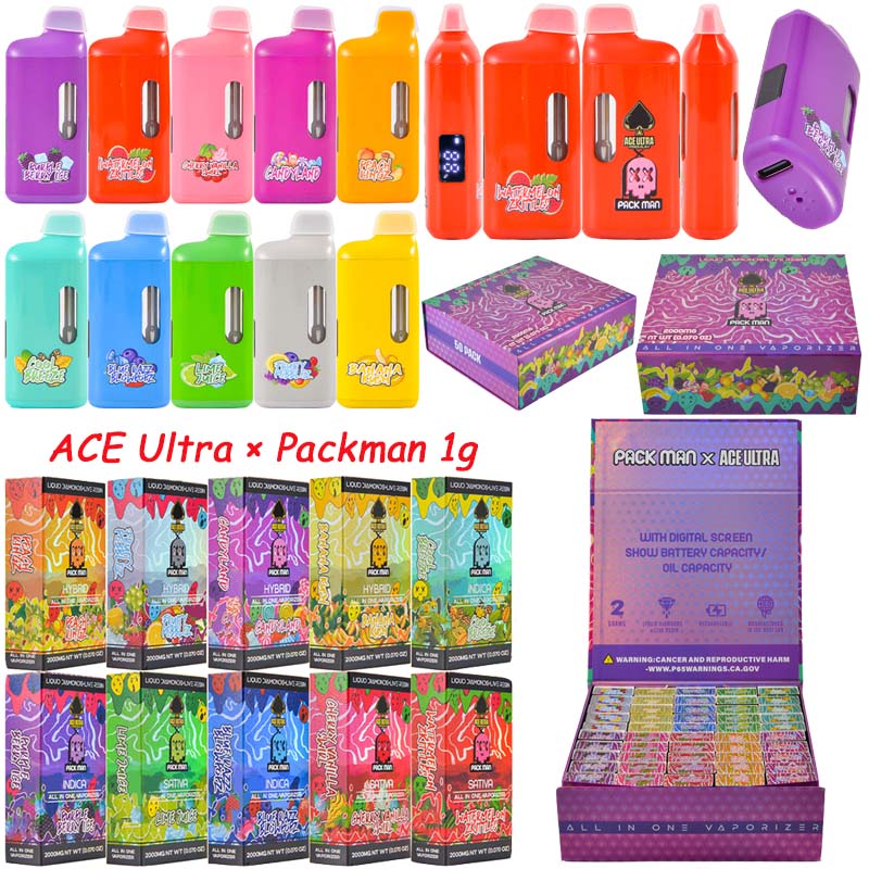 1g ace ultra premium x packman v1 disposable  