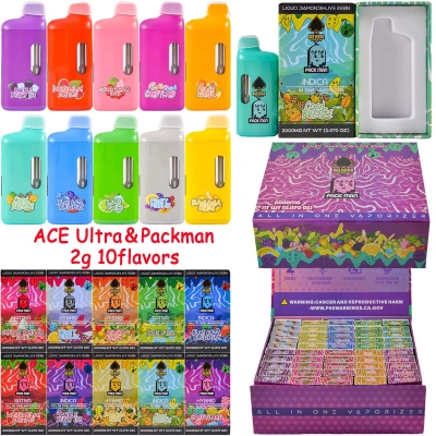 ACE Ultra Premium x Packman 1g or 2g Disposable Vape with Screen 02