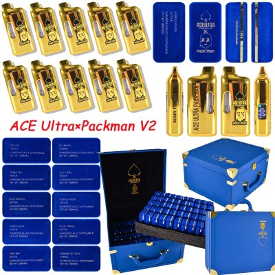 ACE Ultra Premium x Packman V2 2g Disposable Vape with Screen 01