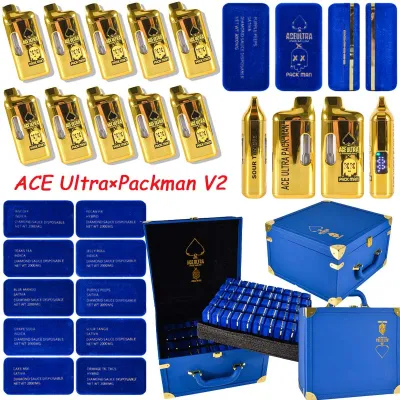 ACE Ultra Premium x Packman V2 2g Disposable Vape with Screen 01