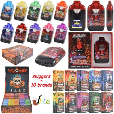 Sluggers Hit 2g Disposable Vape Halloween Edtion with Dual Chamber & LED Screen 01