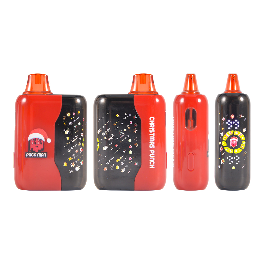 2g packman christmas vape with screen