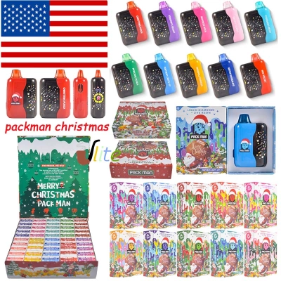 USA Stock 2025 Christmas Packman 2g Disposable Vape with Large LED Screen 01