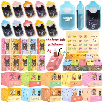 Choices Lab 2g Postless Disposable Vape with Finger Touch Screen Mode Switch & Dual Chamber 01