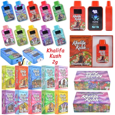 Khalifa Kush 2g Disposable Vape with LED Screen 01