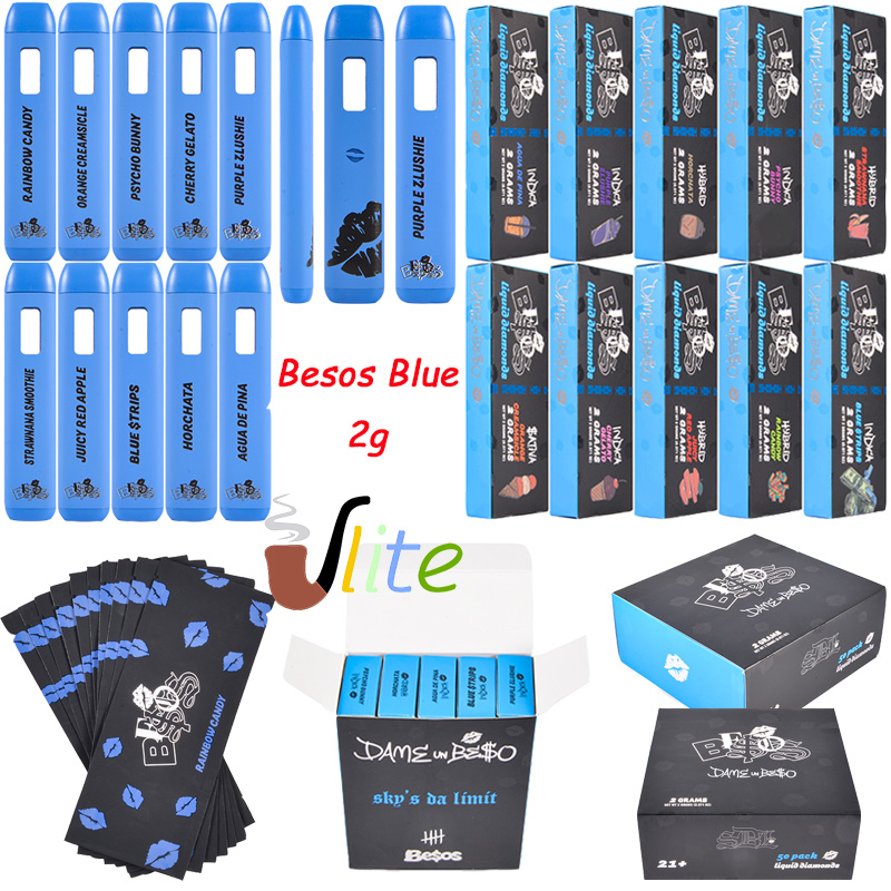 besos blue strips 2g disposable