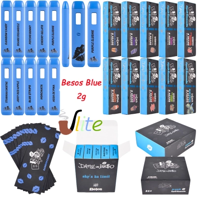 Besos Blue Strip Edition 2g Postless Disposable Vape 01