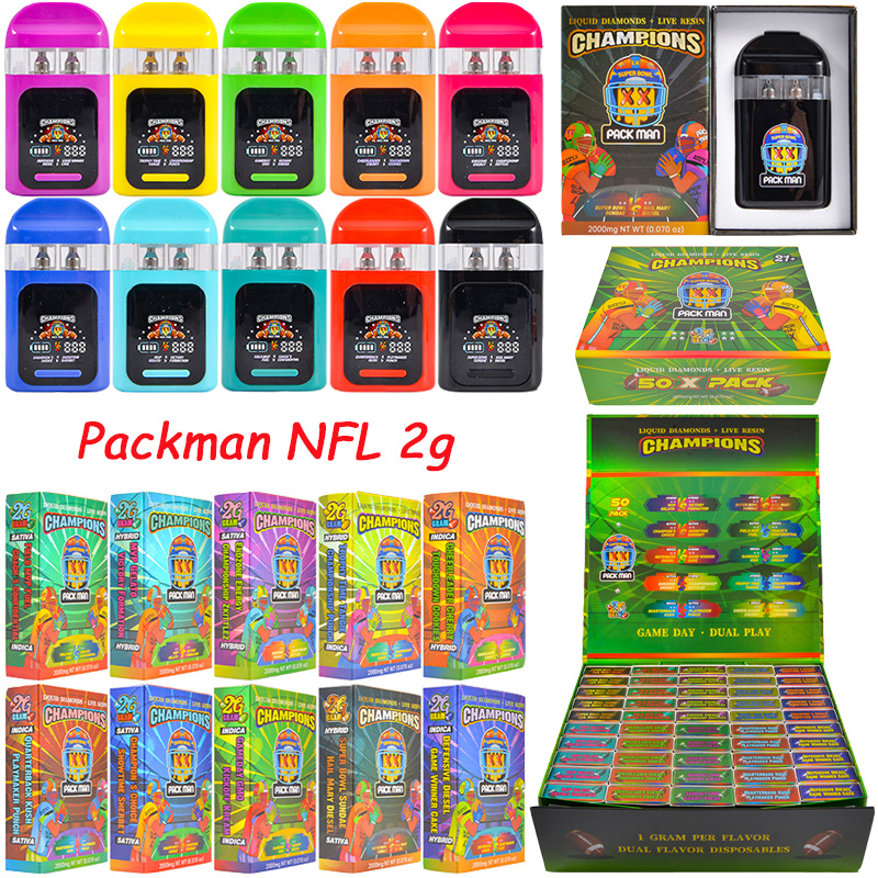 packman NFL disposable 2g