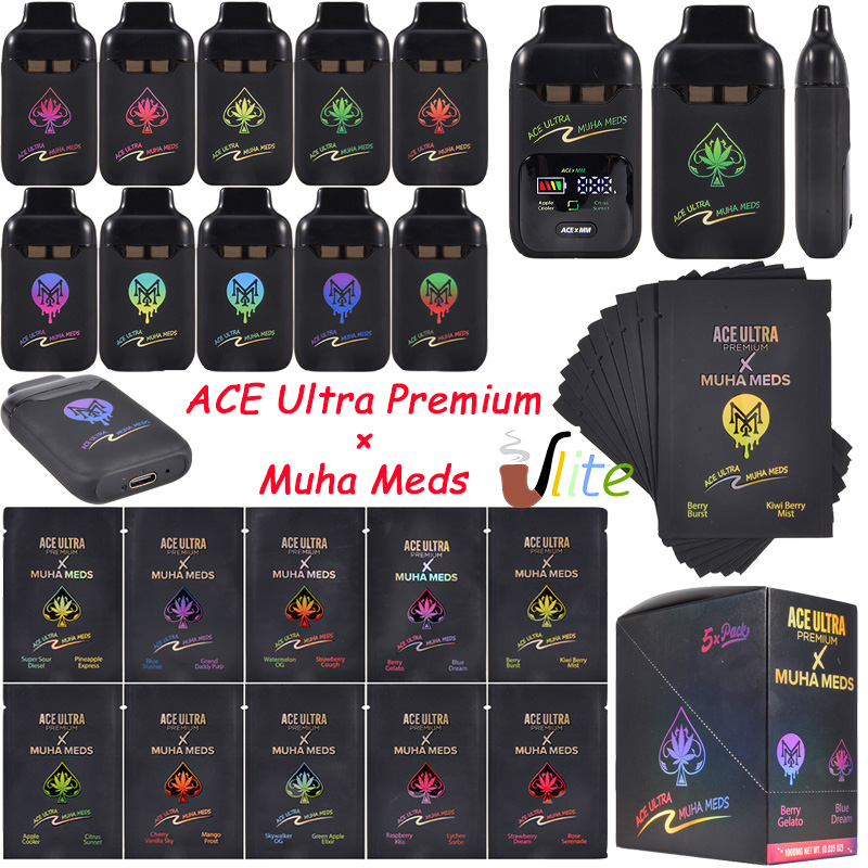 ace ultra premium x muha meds disposable 1g
ace ultra muha 1g vape pen with led screen
ace muha meds 1g dual chamber disposable
ace ultra × muha meds 1000mg dual flavor disposable 
ACE X MM 1 gram dual tank disposable
