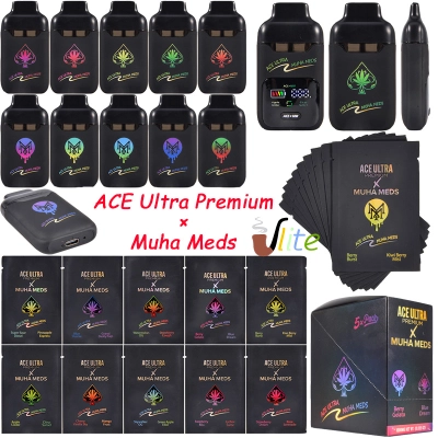 ACE Ultra × Muha Meds 1g Disposable Vape with LED Screen & Dual Chamber 01