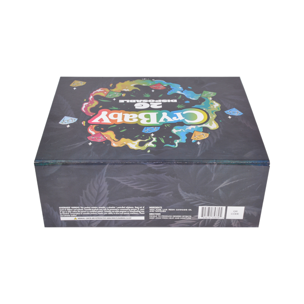 2g cry baby bottle shape disposable vape for live resin liquid diamonds with edible bags for gumballs and lanyard