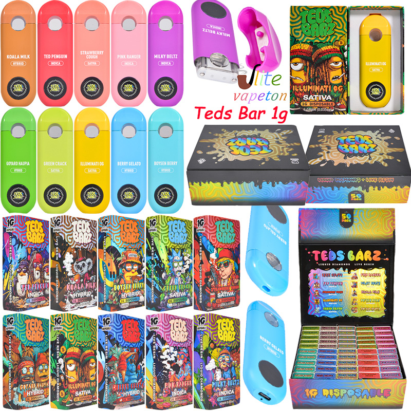 teds bar 1g disposable with screen