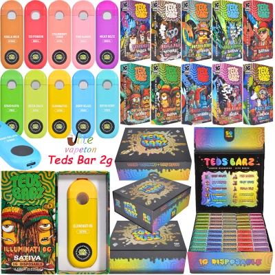 2g Teds Bar Disposable Vape with Circular LED Screen & Postless 01