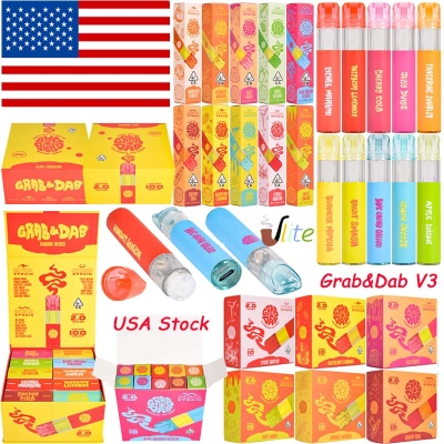 USA Stock Grab and Dab V3 2g New Flavors Postless Disposable Vape  01
