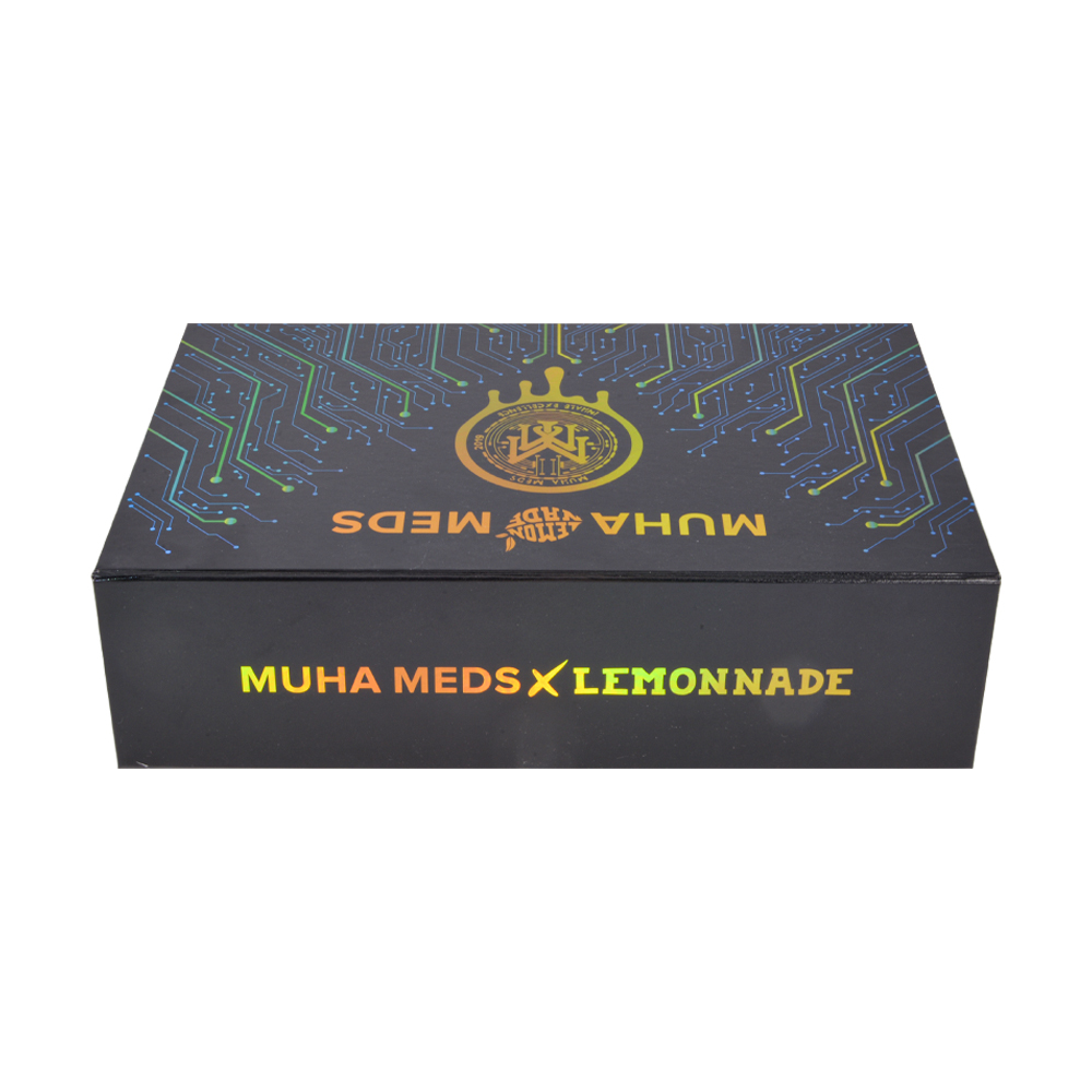 The Muha Meds x Lemonnade 2G disposable vape is a premium 2000mg all-in-one vape pen featuring a sleek circle-shaped yellow design, rechargeable battery, and smooth draw-activated performance. This Muha Meds Lemonnade disposable vape 2g delivers bold citrus and fruity flavors, making it a standout choice for users searching for a reliable Muha Meds disposable vape pen. Popular in Muha Meds Lemonnade review searches, this device is known for its consistent vapor quality, strong branding, and convenient portability. Whether you're looking to buy Muha Meds Lemonnade disposable online or source bulk and wholesale Muha Meds vapes, this 2000mg disposable offers both performance and market demand.