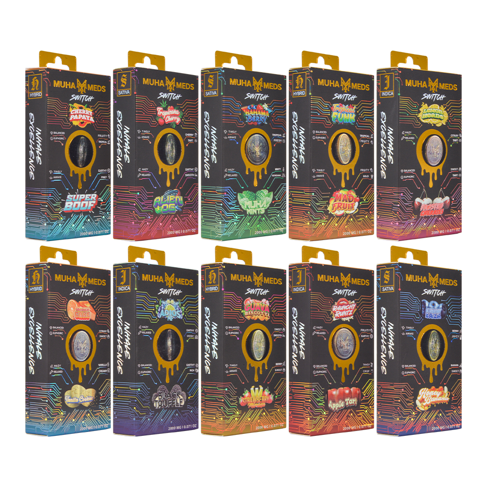 muha dual tank 2g disposable with screen