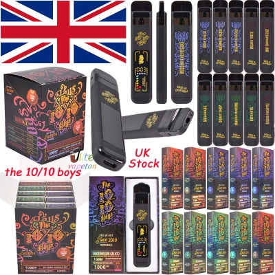 UK Stock The 10/10 Boys 1g Disposable Vape with LED Screen 01