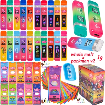 Whole Melt x Packman V2 1g Disposable Vape with LED Screen 01