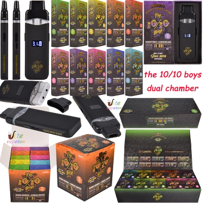 The 10/10 Boys 1g Dual Chamber All-in-One Disposable Vape with LED Screen 01