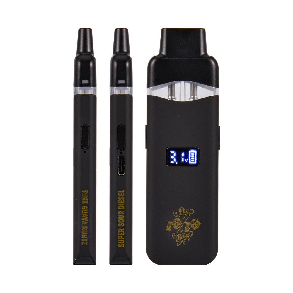 The 10/10 Boys 1G dual chamber all in one disposable 1000mg packaging