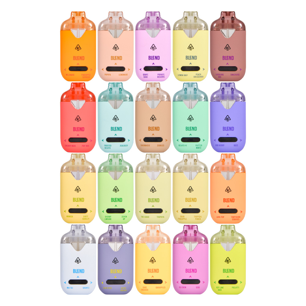 Smoothie Bar Blend vape 2000mg with dual chamber empty device