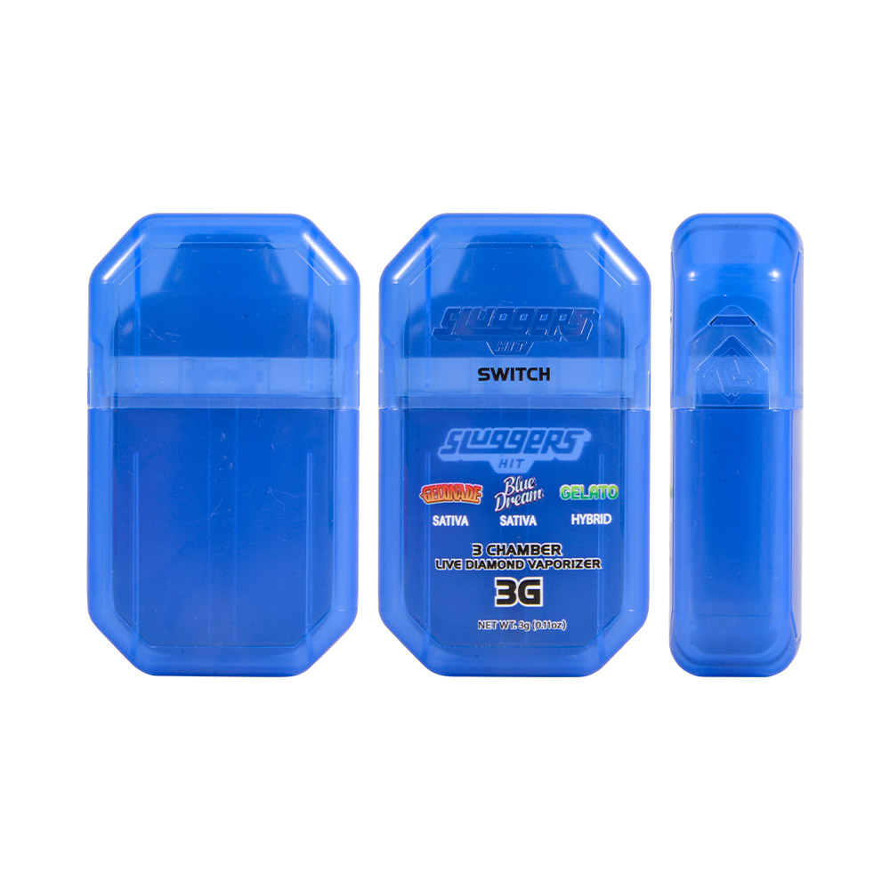 Sluggers Hit Switch 3G disposable with LED screen empty vape