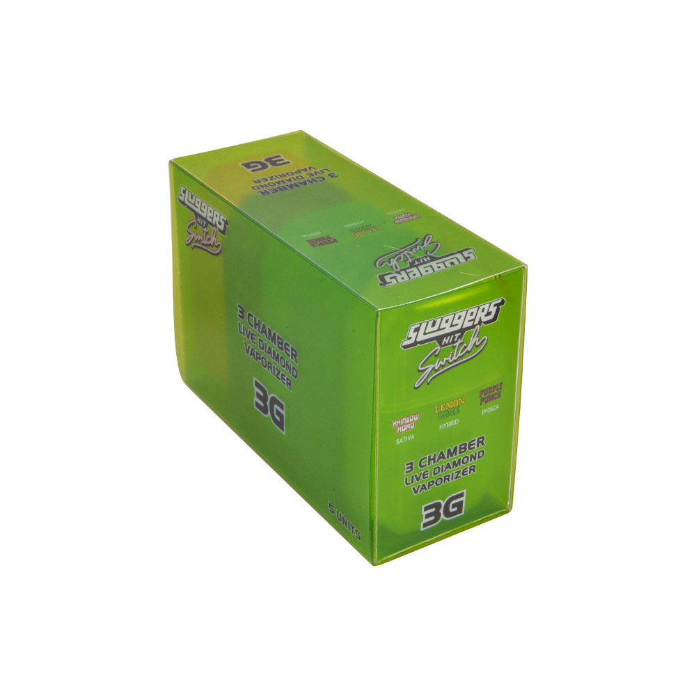 sluggers hit super switch 3 chambers 3g disposable vape