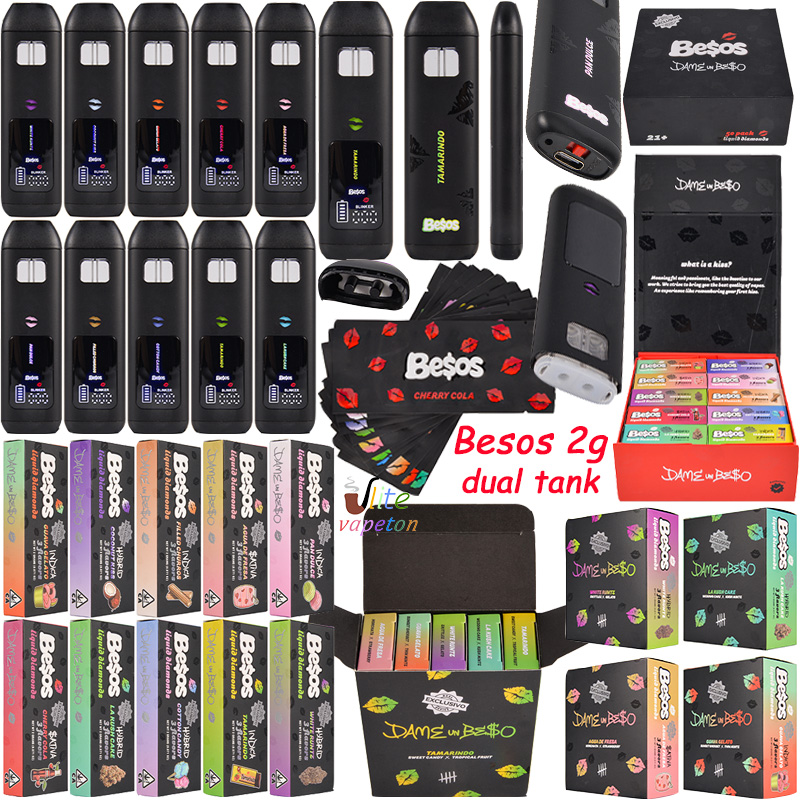 2G Besos dual device with screen empty vape wholesale