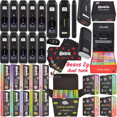 Besos Switch 2g Disposable Vape with Dual Chamber and LED Screen 01