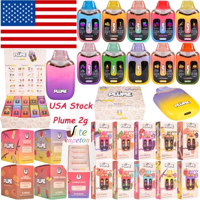USA Stock Plume Parlay 2g Disposable Vape with Dual Chamber and LED Screen 01