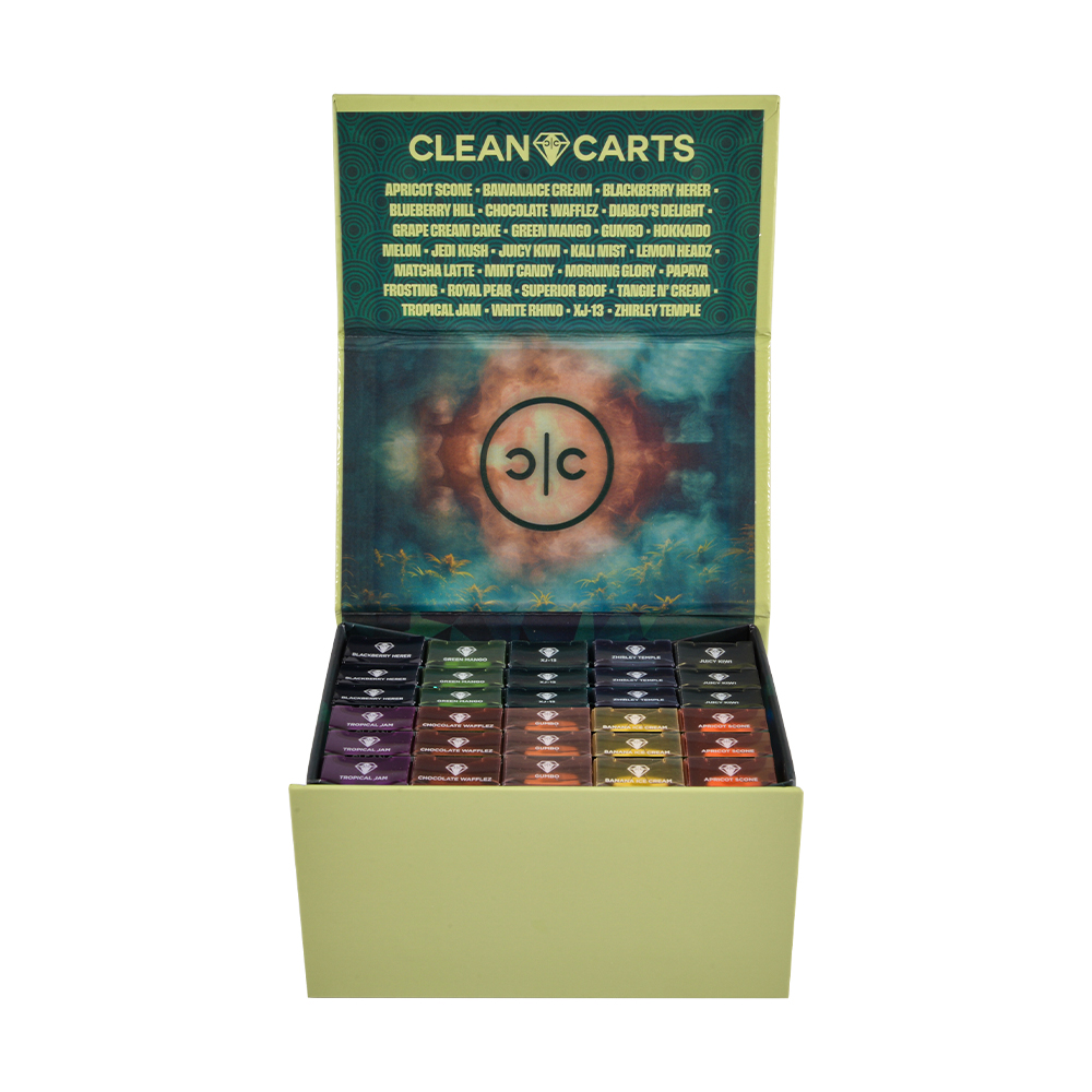Clean Carts 2026 Spring Green 2G disposable vape pen empty device