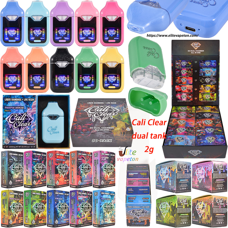 Cali Clear Select 2g dual chamber all in one disposable empty wholesale