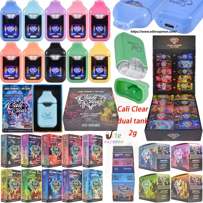 Cali Clear Select 2g Disposable Vape with Dual Chamber & LED Screen 01