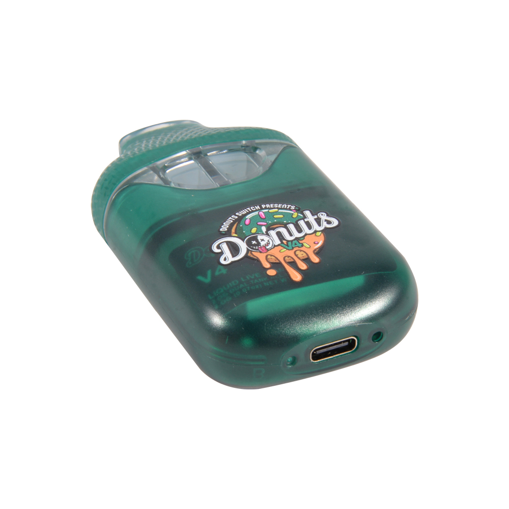 2 gram Donuts Switch V4 vape with LED screen empty device