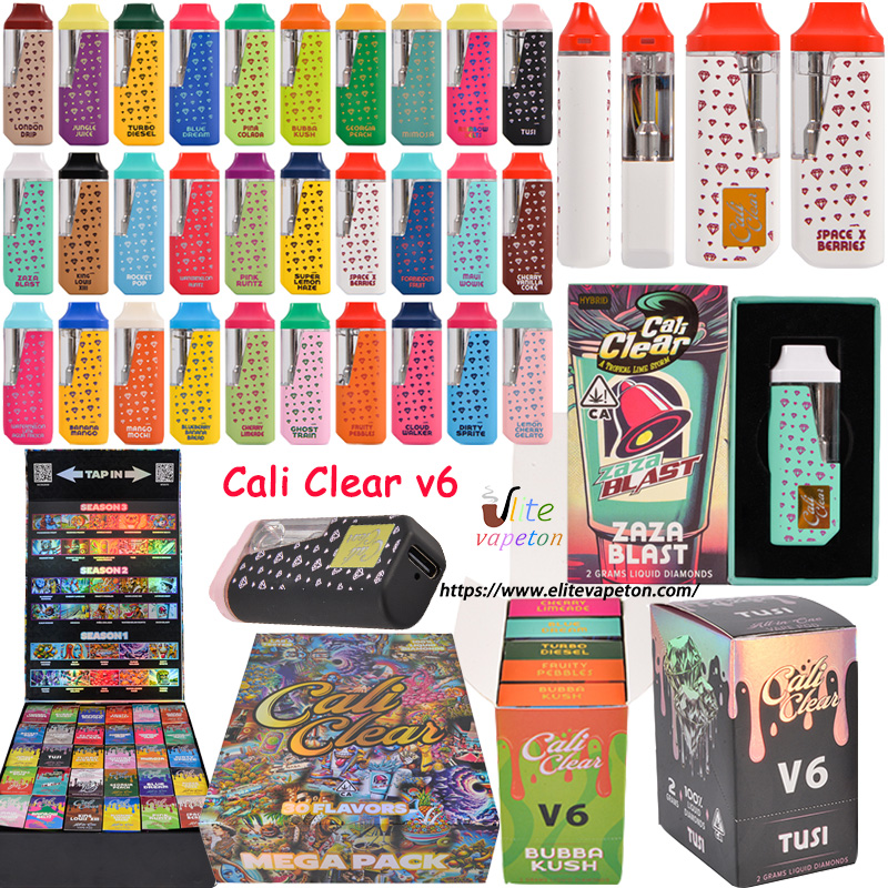 Cali Clear V6 Disposable 2G empty vape wholesale