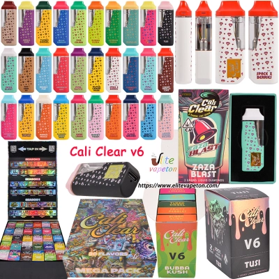 Cali Clear V6 2g Disposable Vape with Single Chamber & 30 Flavors 01