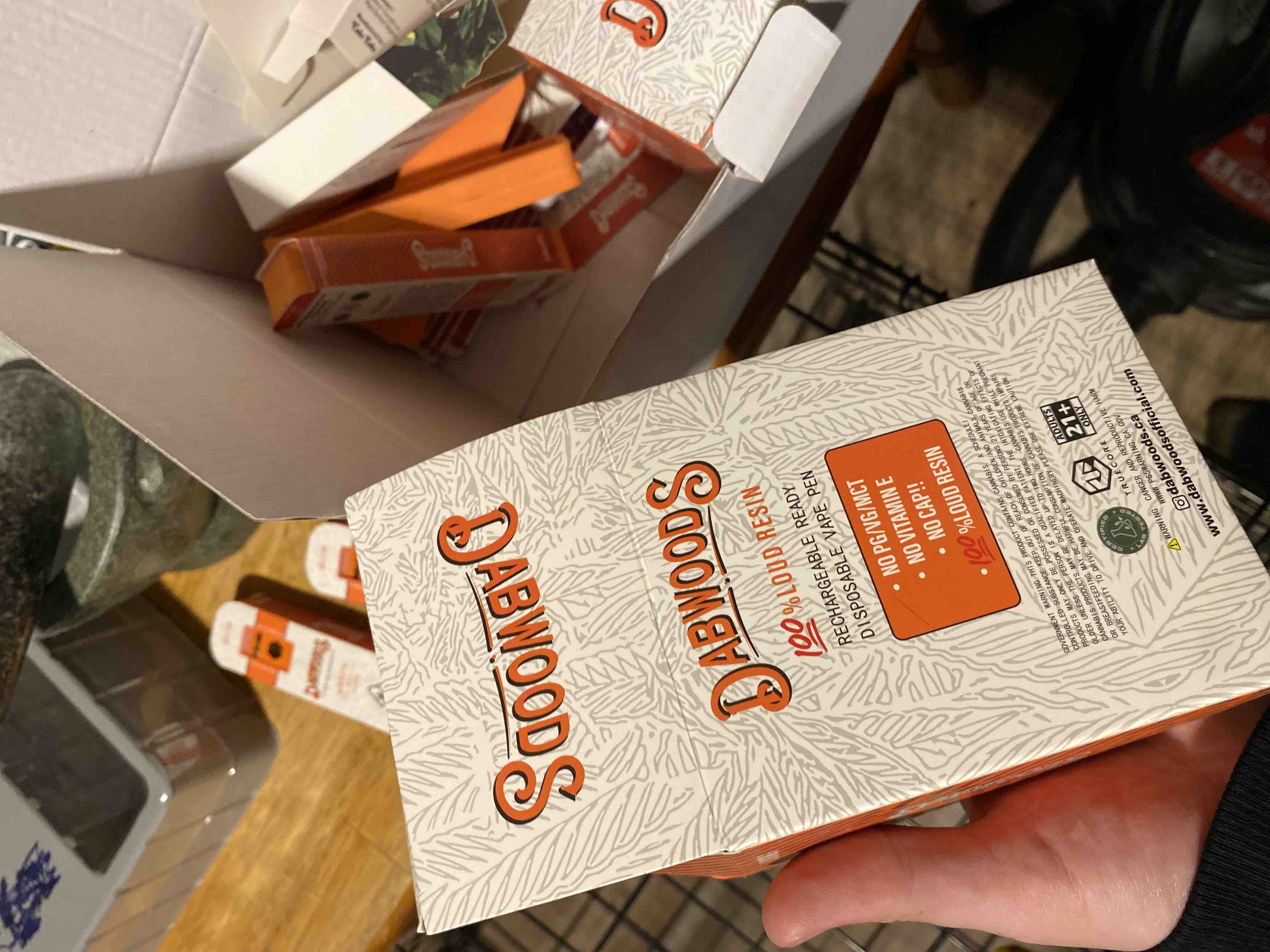 Dabwoods Disposable 1 Gram Vape Live Resin review George Rich 01