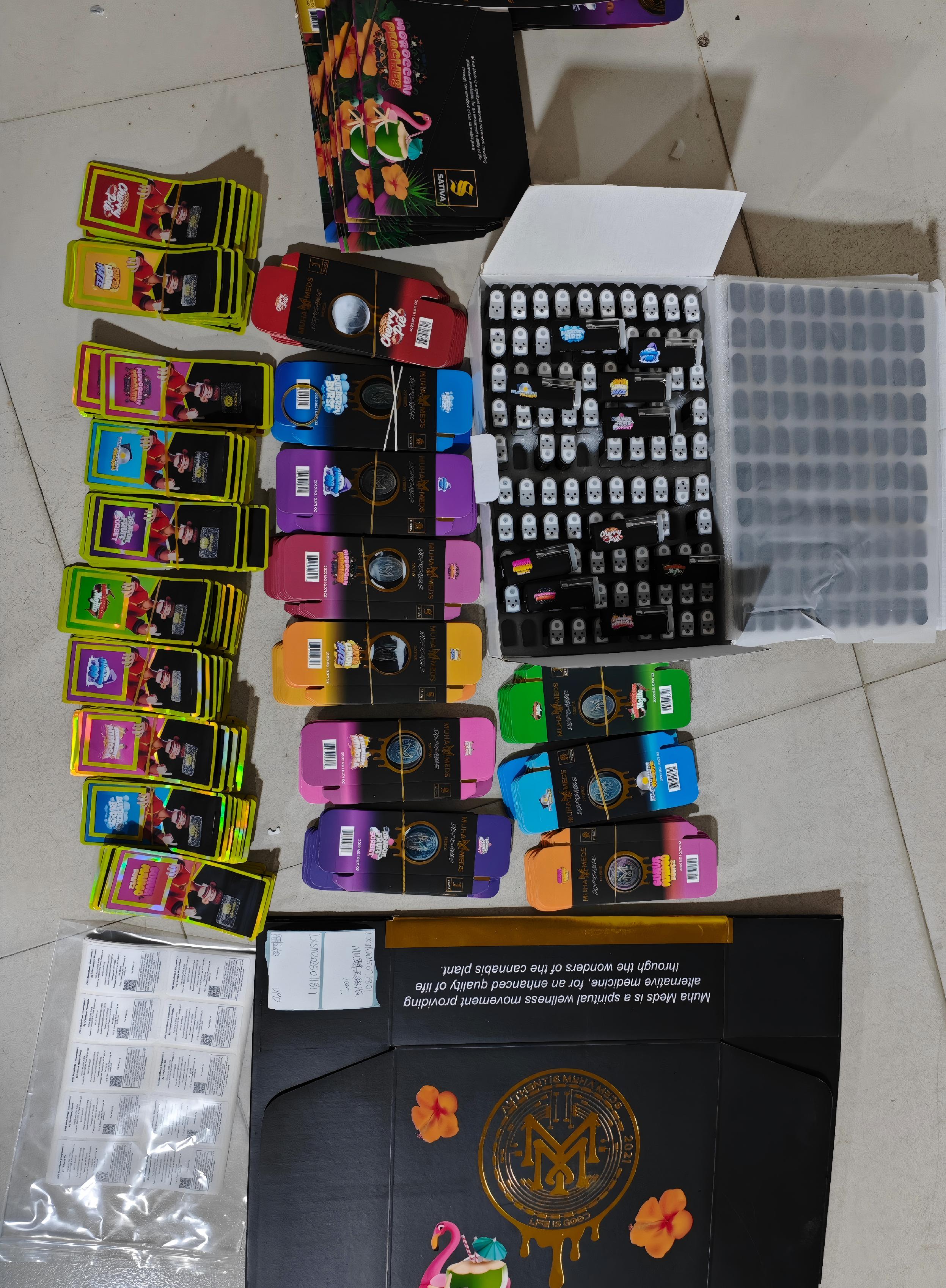 Muha Meds 2g Disposable Vape Summer Edition Swan Pattern review wafa99