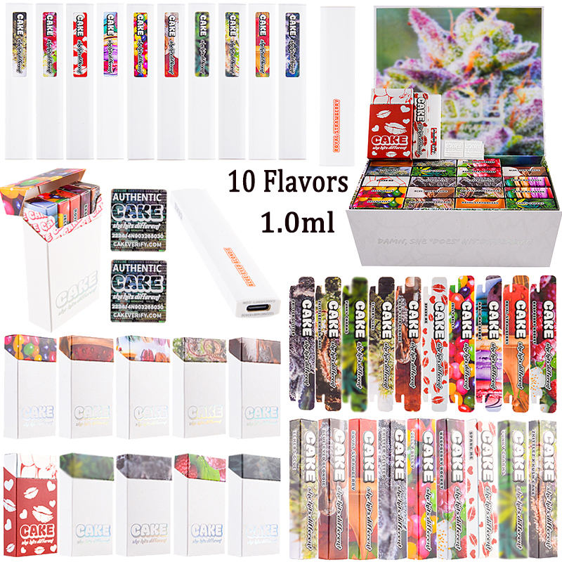10 flavors cake disposable vapes 1000mg disposables